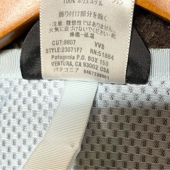 Vintage Patagonia Retro-X Deep Pile Fleece Jacket Brown Women’s S 1997 - Picture 8 of 8